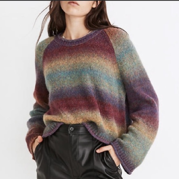 Madewell Sweaters - Madewell Space-dye Dodworth Pullover Sweater